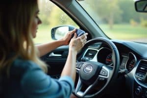 Autoscheibe von innen reinigen - Tipps & Tricks