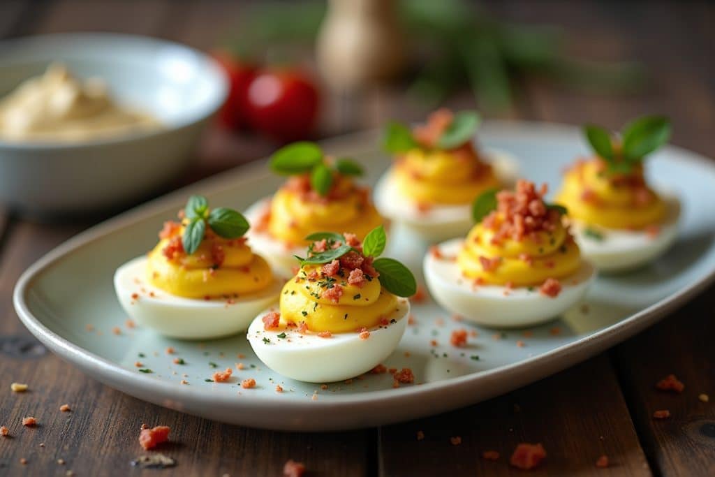 gefüllte eier rezept-Titel