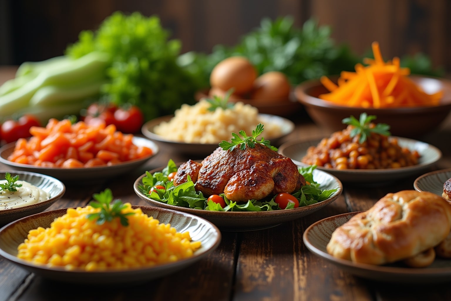 Vielfältige Abendessen Rezepte